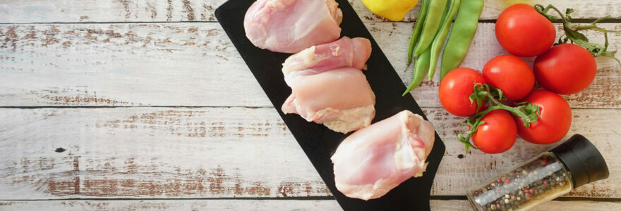 poulet cacher